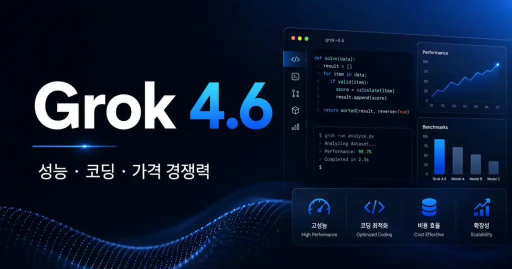 ChatGPT vs Claude vs Grok 4.6 비교