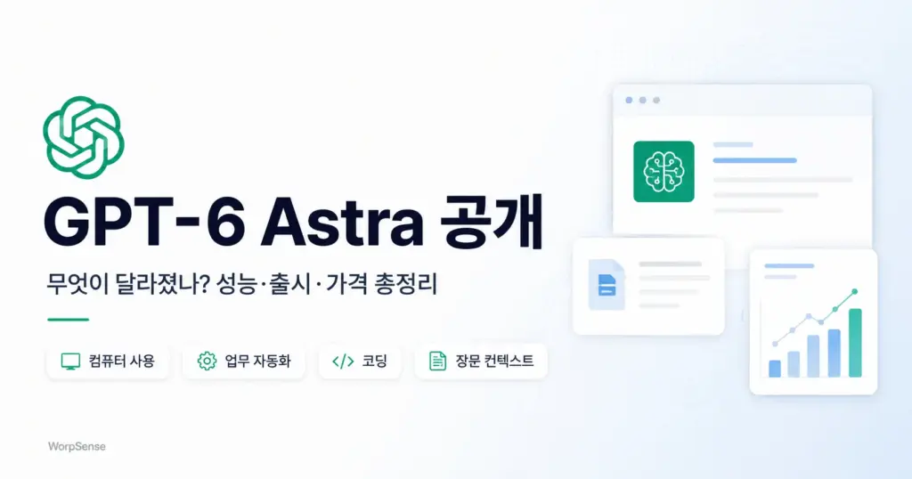 GPT-6 Astra 출시